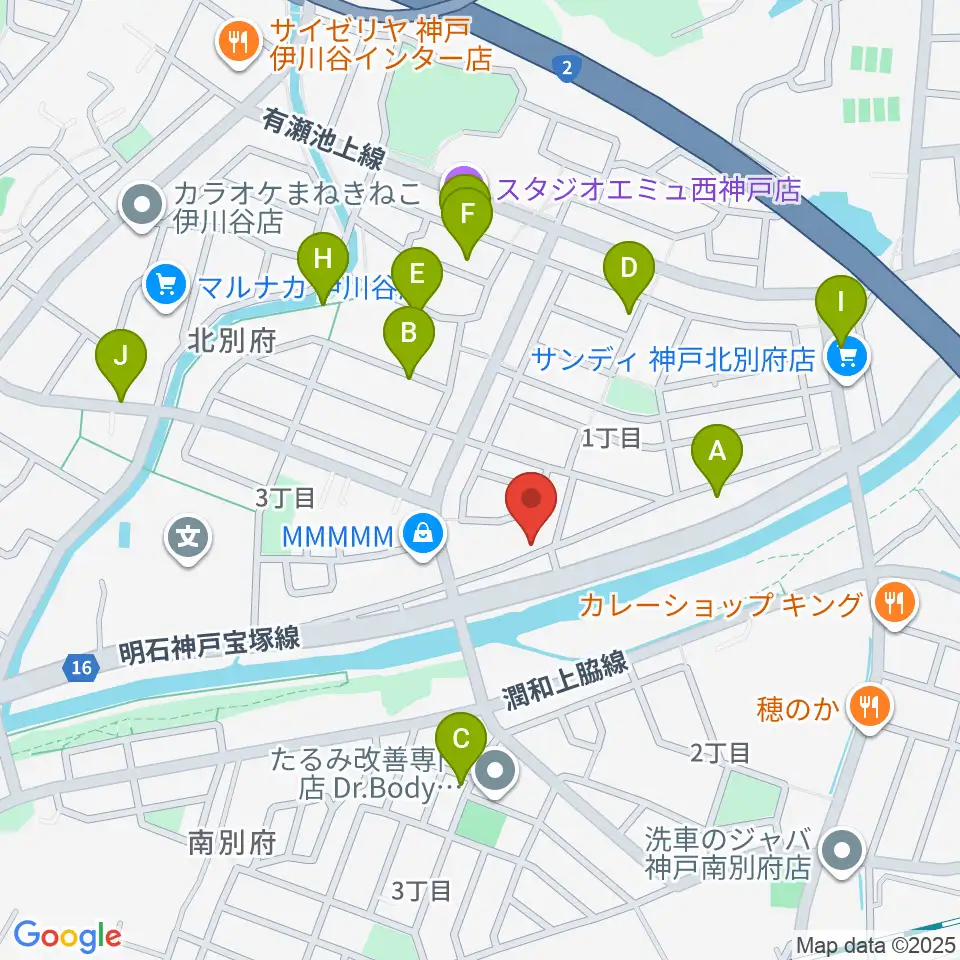 音楽広場Sound-Scape周辺の駐車場・コインパーキング一覧地図