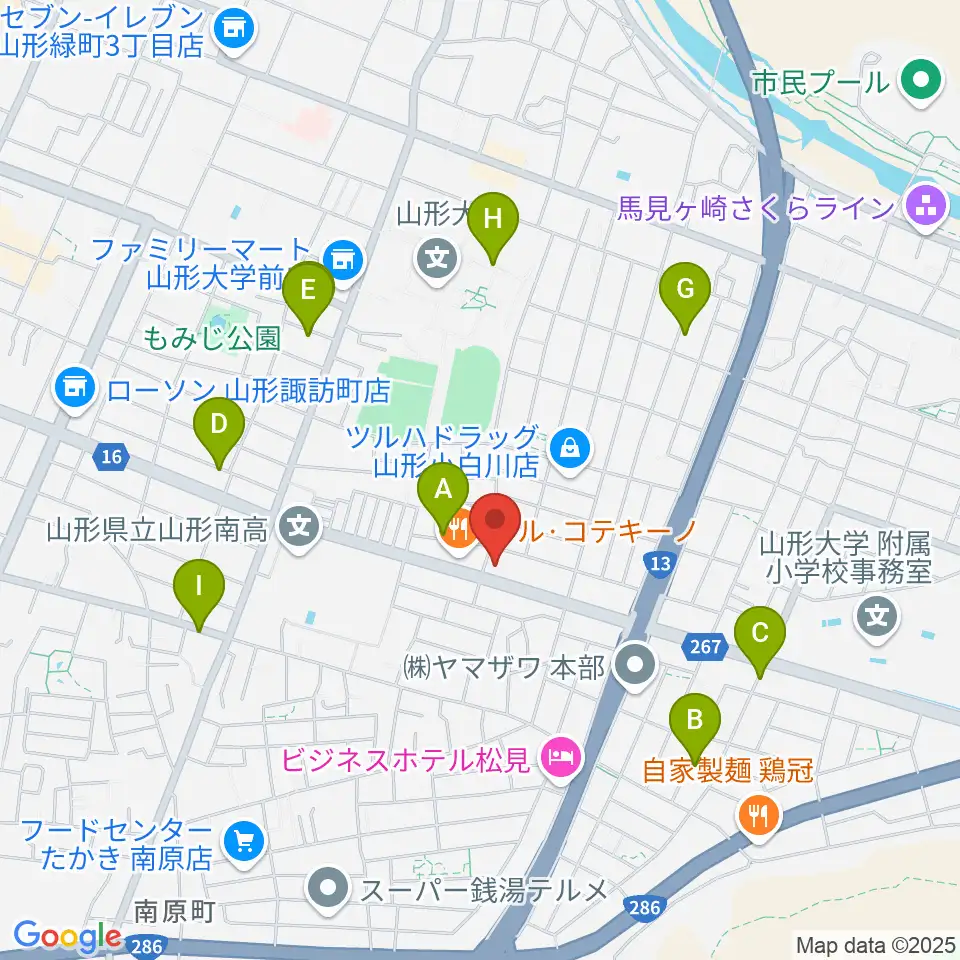 ミュージック昭和周辺の駐車場・コインパーキング一覧地図