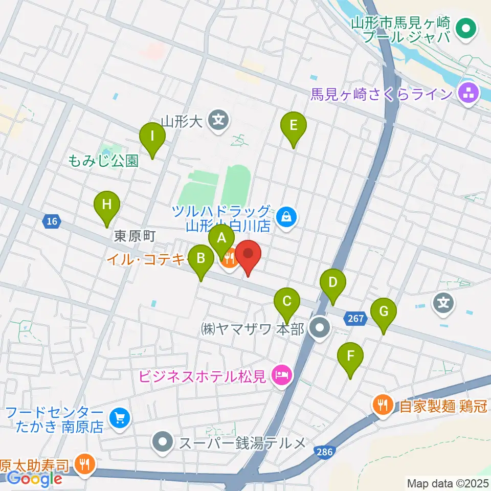 ミュージック昭和周辺の駐車場・コインパーキング一覧地図
