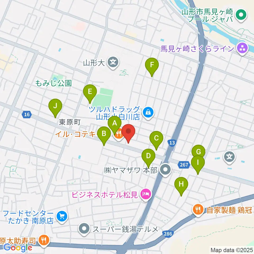 ミュージック昭和周辺の駐車場・コインパーキング一覧地図