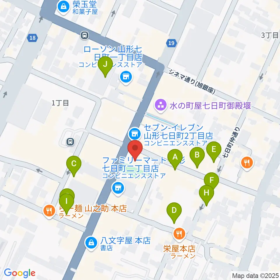 富岡本店周辺の駐車場・コインパーキング一覧地図