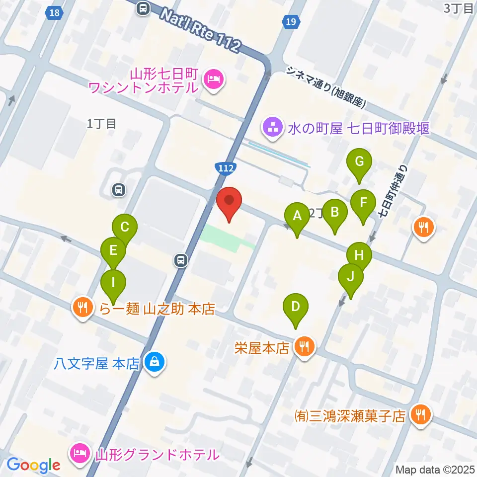 富岡本店周辺の駐車場・コインパーキング一覧地図