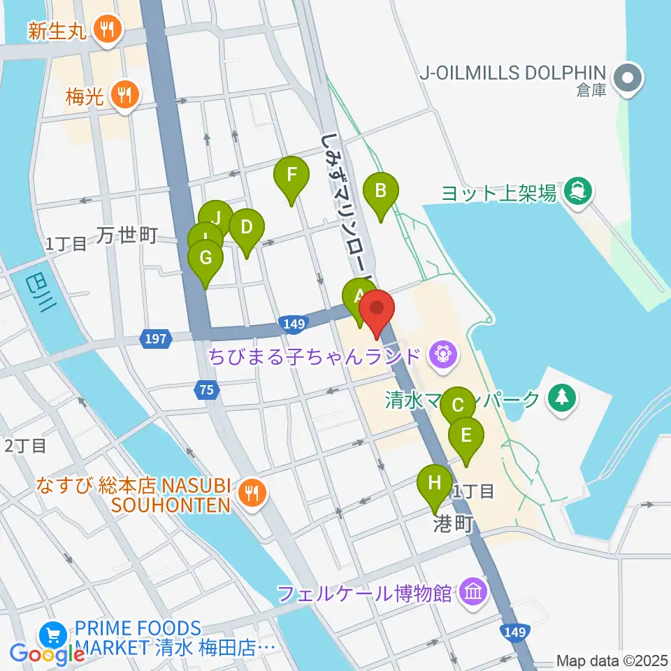 SOUND SHOWER ark周辺の駐車場・コインパーキング一覧地図