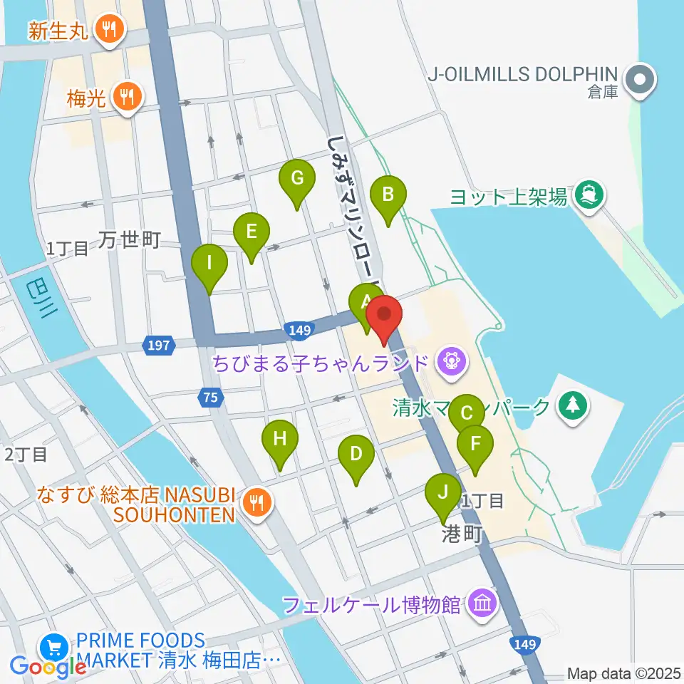 SOUND SHOWER ark周辺の駐車場・コインパーキング一覧地図