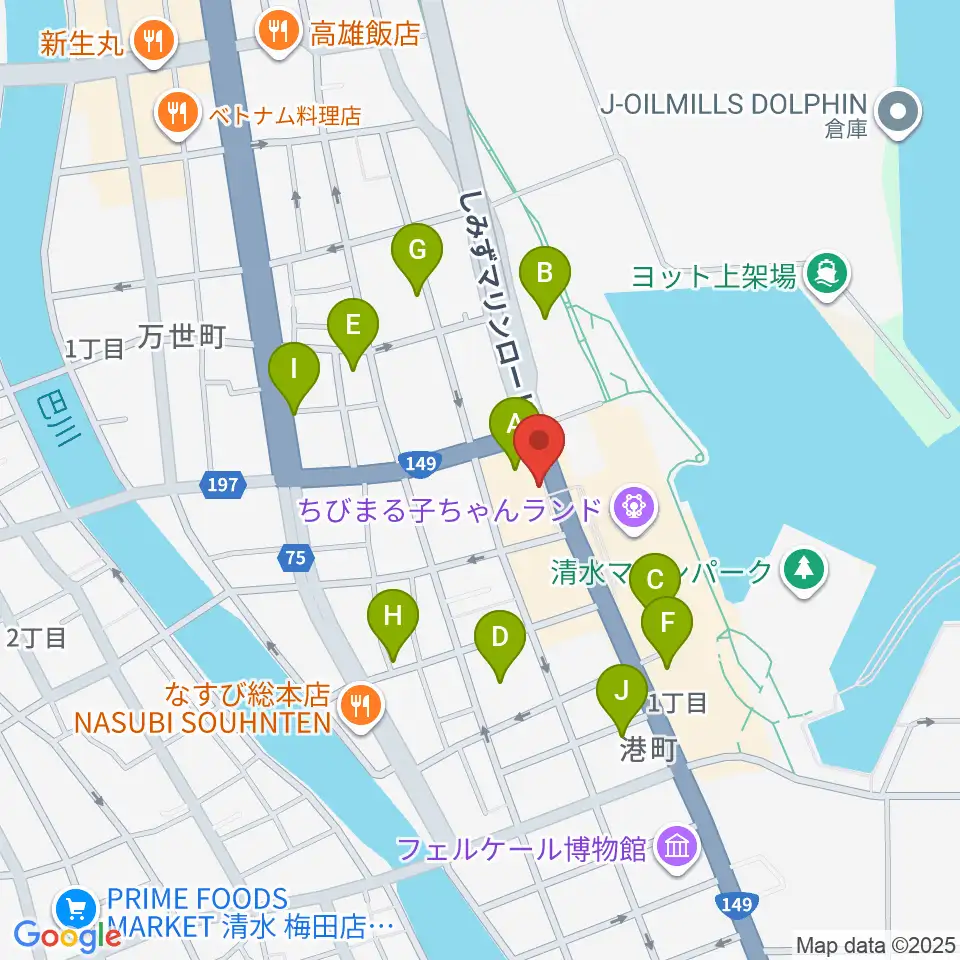 SOUND SHOWER ark周辺の駐車場・コインパーキング一覧地図