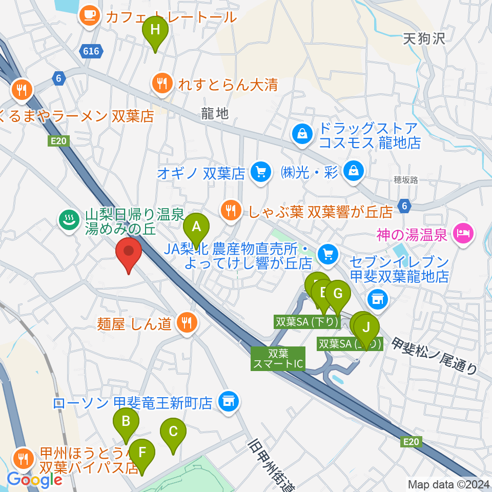 キングスウェルホール周辺の駐車場・コインパーキング一覧地図