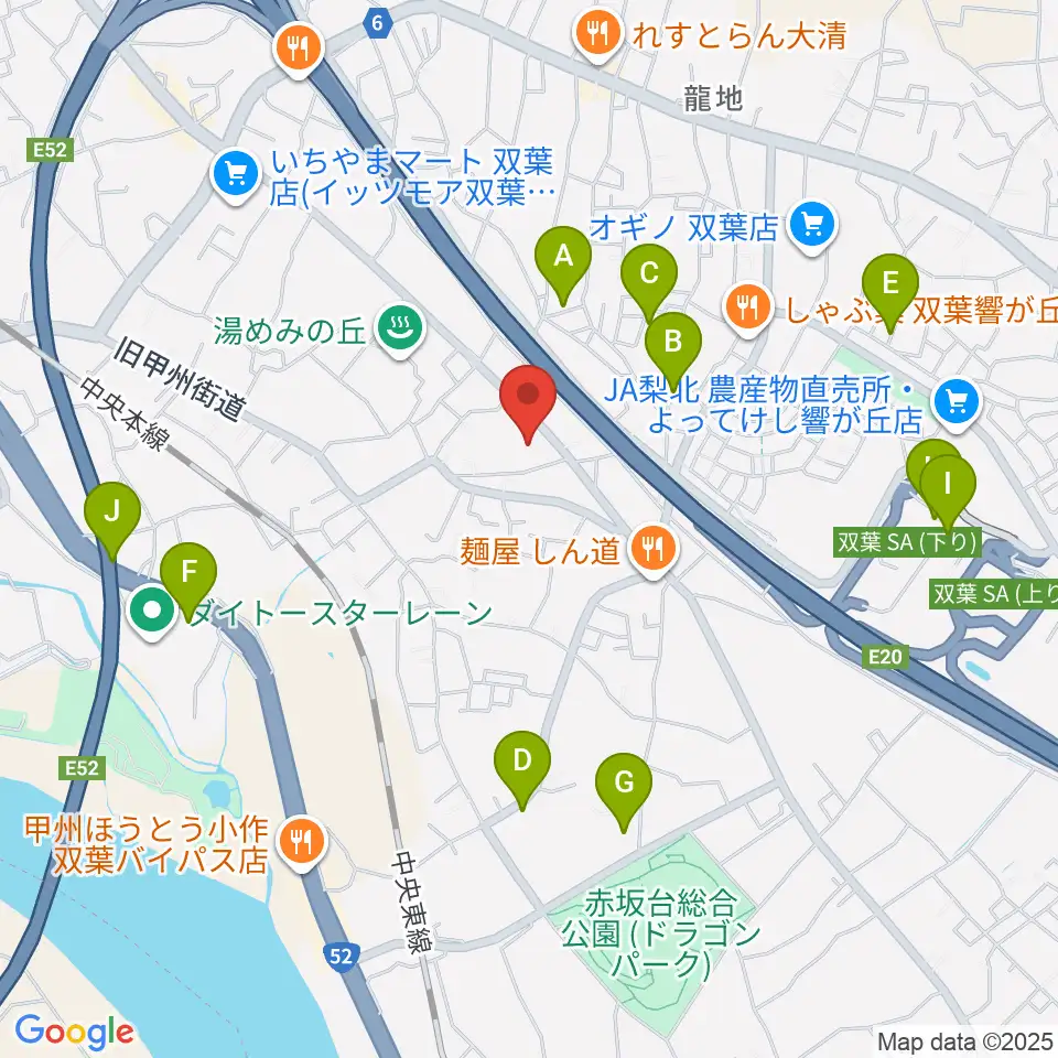 キングスウェルホール周辺の駐車場・コインパーキング一覧地図