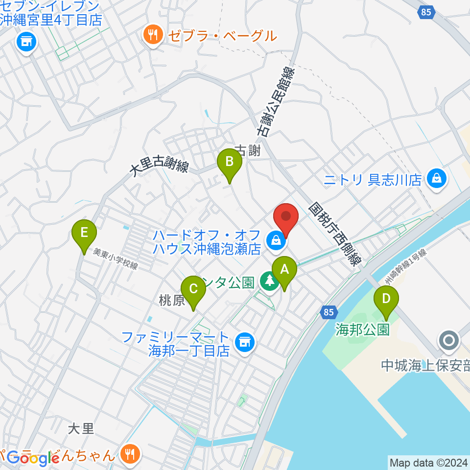 イガルーサウンドスタジオ周辺の駐車場・コインパーキング一覧地図