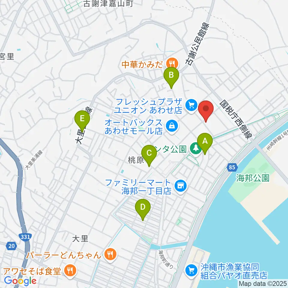 イガルーサウンドスタジオ周辺の駐車場・コインパーキング一覧地図