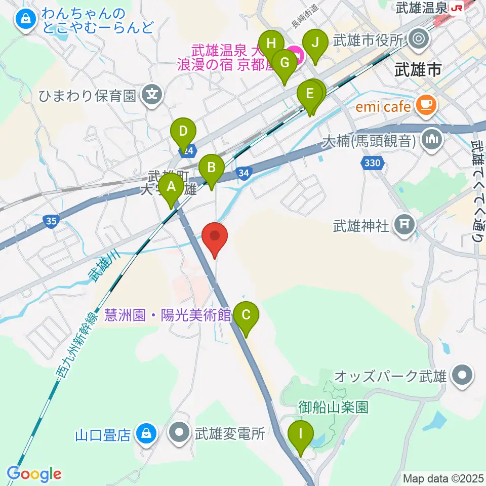 スタジオインプット周辺の駐車場・コインパーキング一覧地図