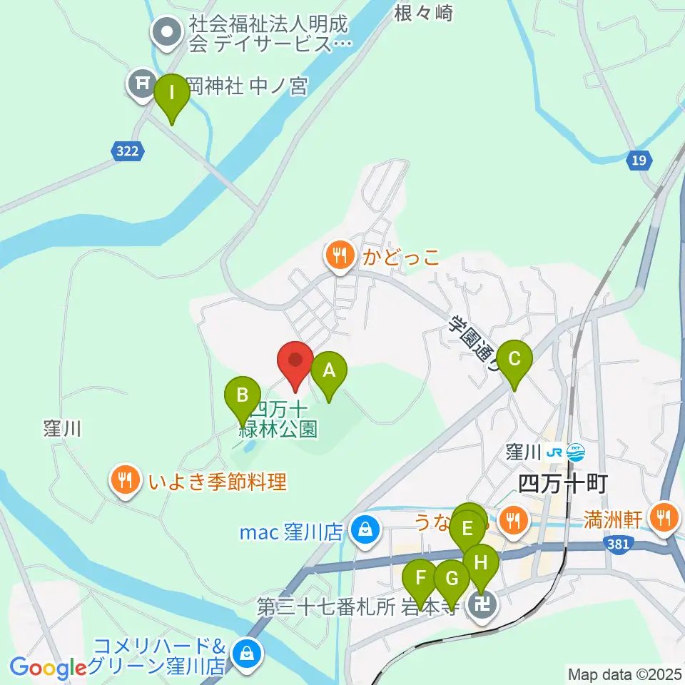 窪川四万十会館周辺の駐車場・コインパーキング一覧地図