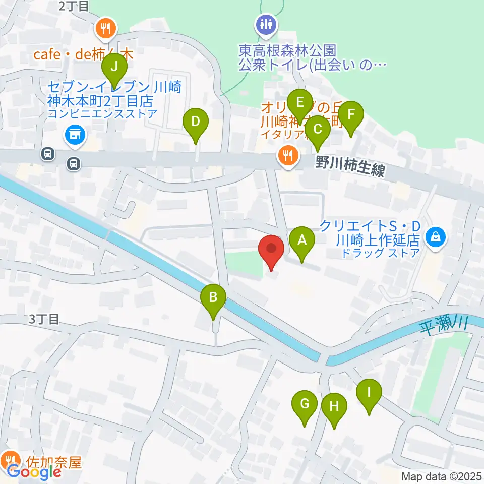 studio home周辺の駐車場・コインパーキング一覧地図