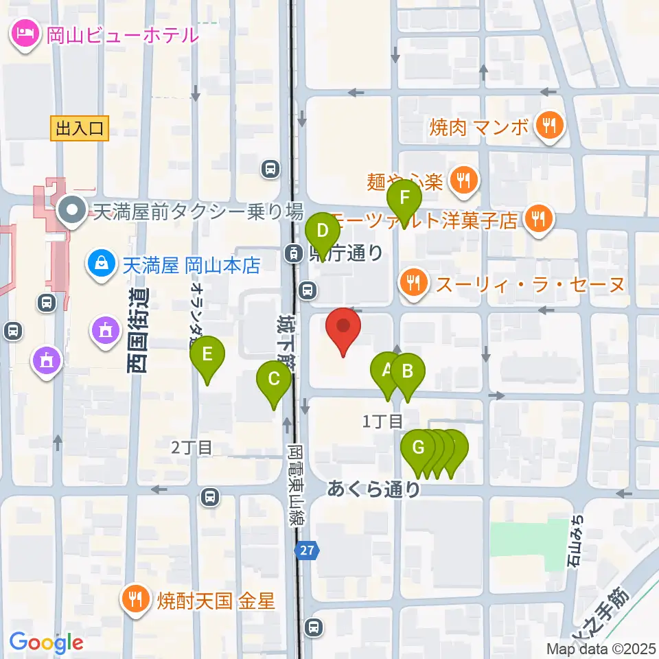 ルネスホール周辺の駐車場・コインパーキング一覧地図