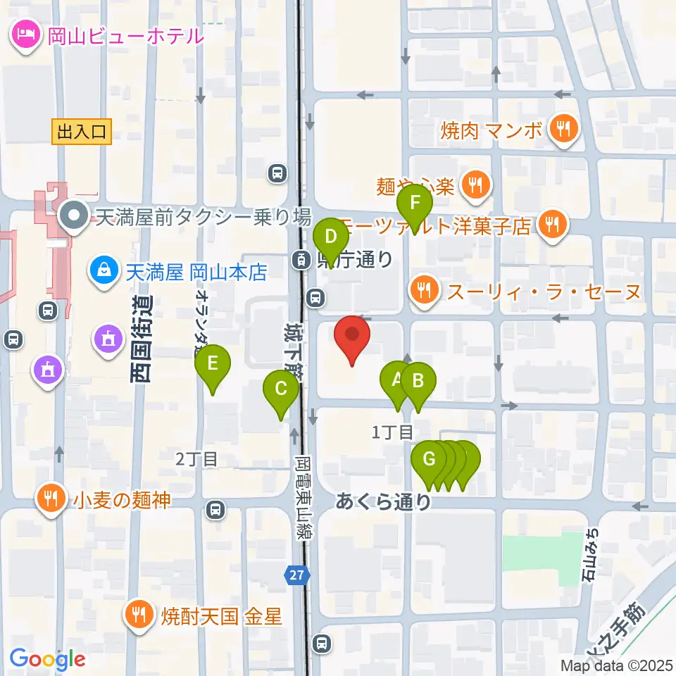 ルネスホール周辺の駐車場・コインパーキング一覧地図