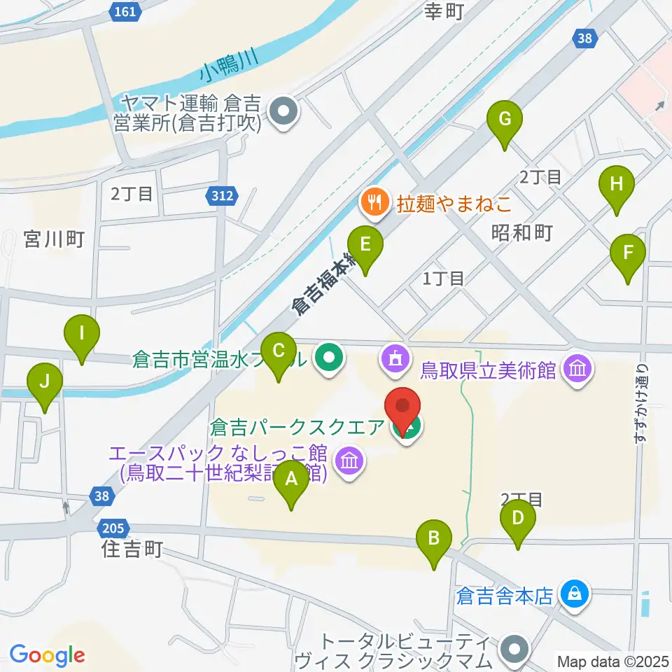 エースパック未来中心周辺の駐車場・コインパーキング一覧地図