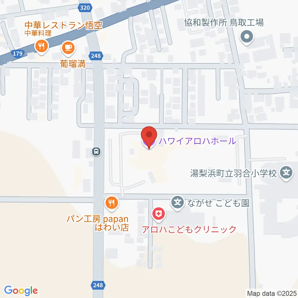 ハワイアロハホール周辺の駐車場・コインパーキング一覧地図
