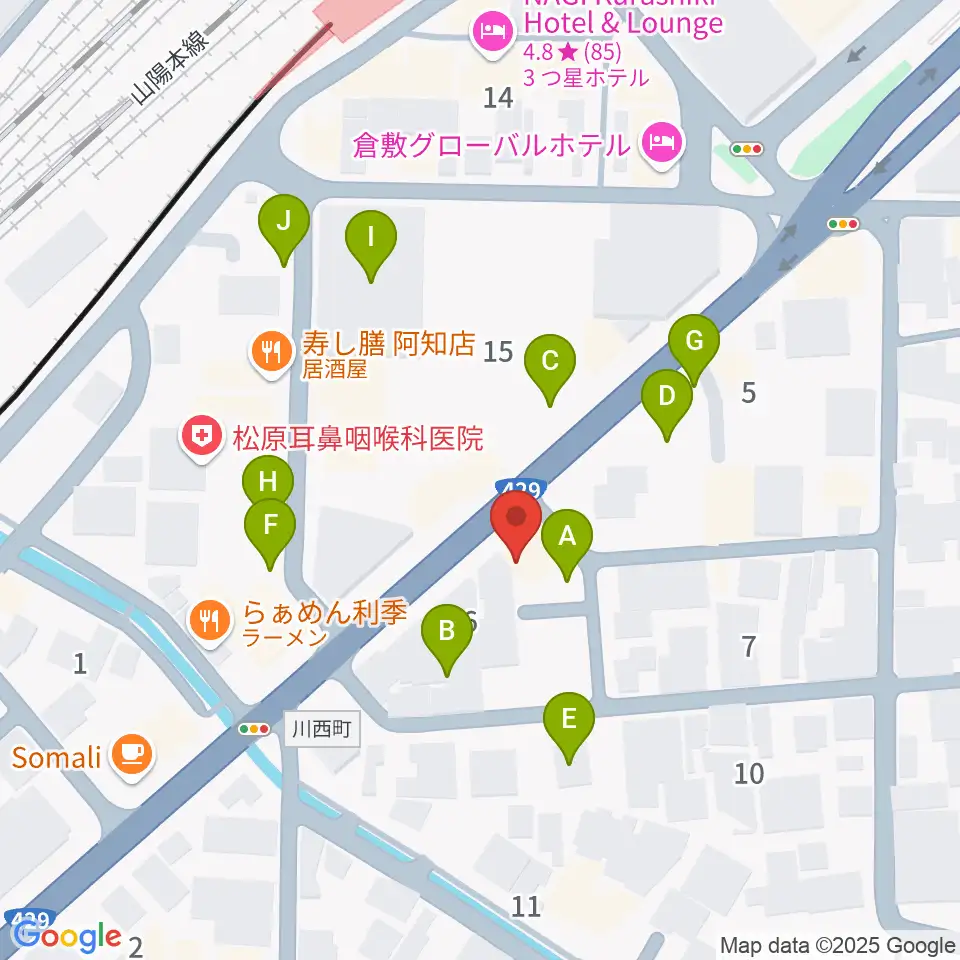 ライブハウス無限舎周辺の駐車場・コインパーキング一覧地図