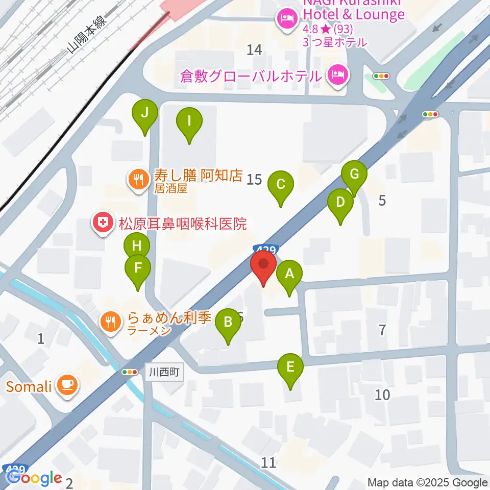 ライブハウス無限舎周辺の駐車場・コインパーキング一覧地図