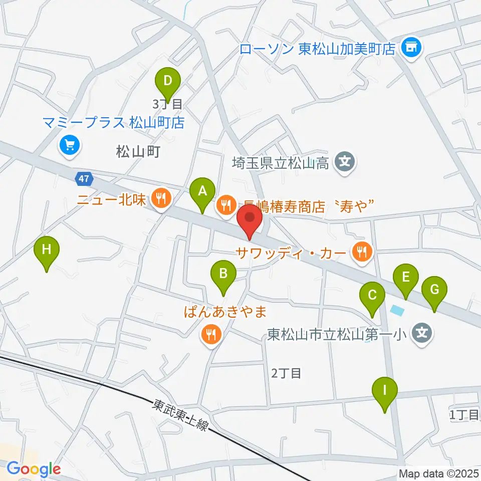 杉田楽器店周辺の駐車場・コインパーキング一覧地図