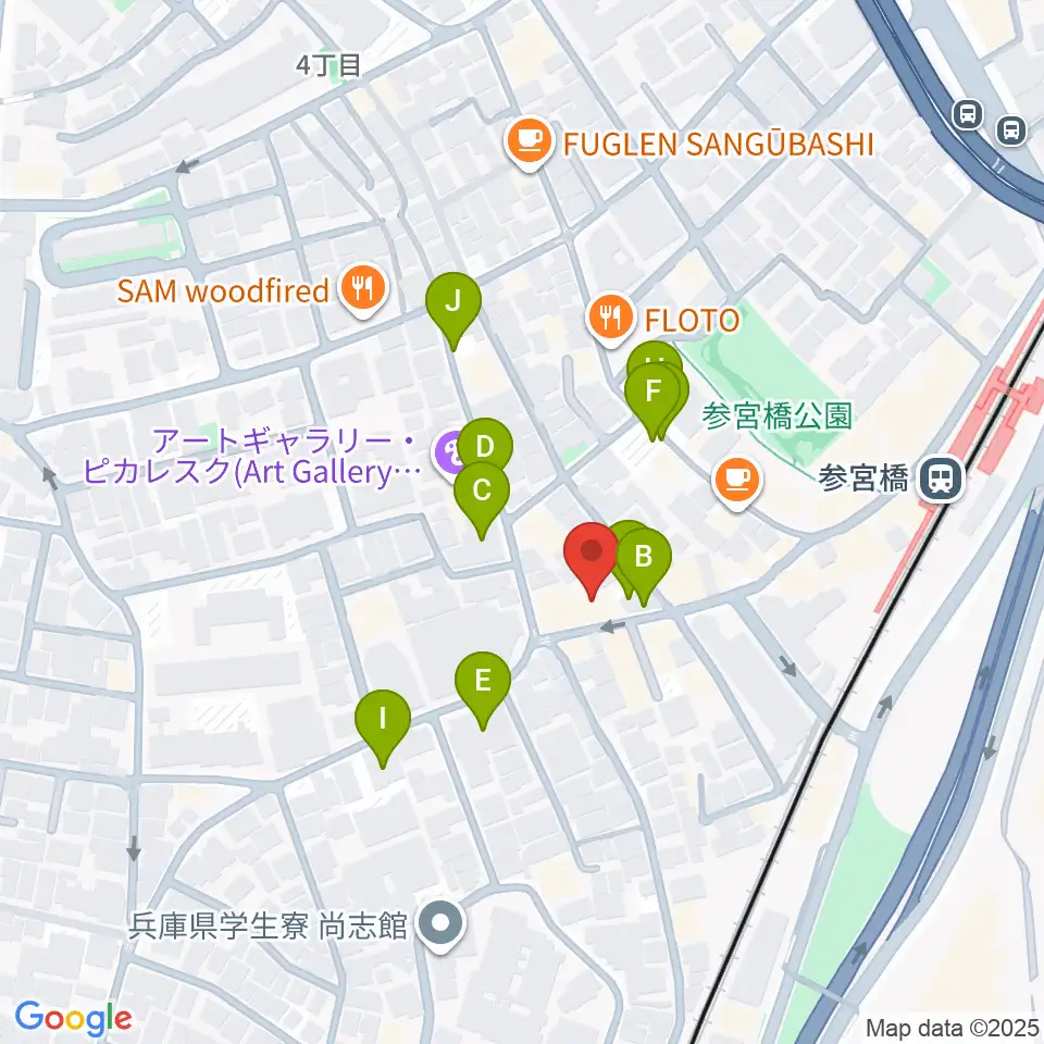 参宮橋トランスミッション周辺の駐車場・コインパーキング一覧地図