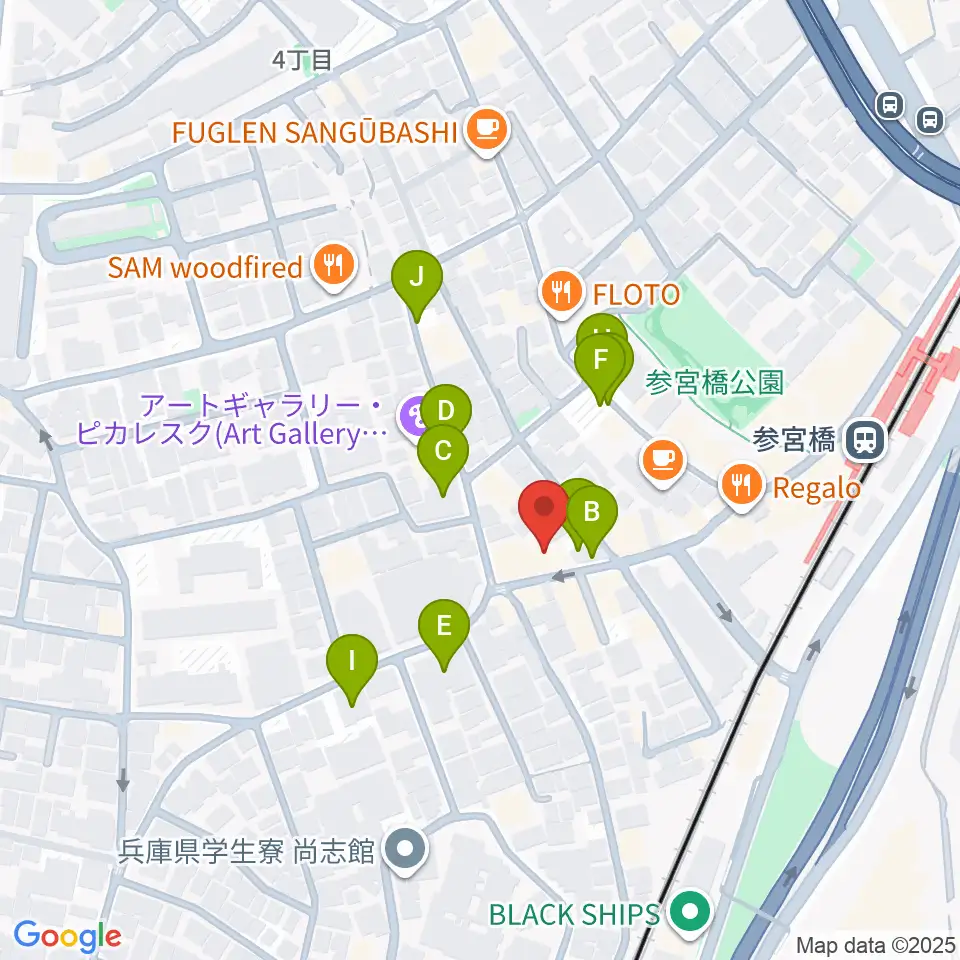 参宮橋トランスミッション周辺の駐車場・コインパーキング一覧地図
