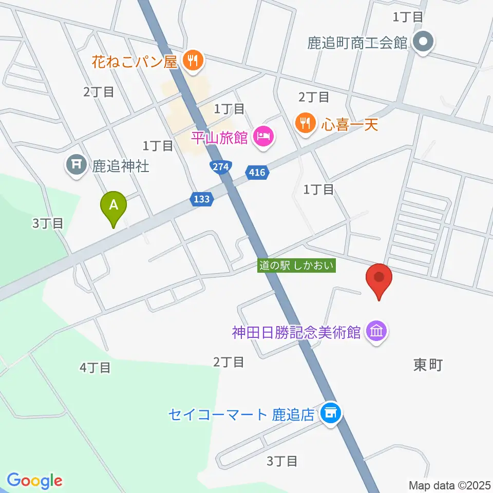 鹿追町民ホール周辺の駐車場・コインパーキング一覧地図