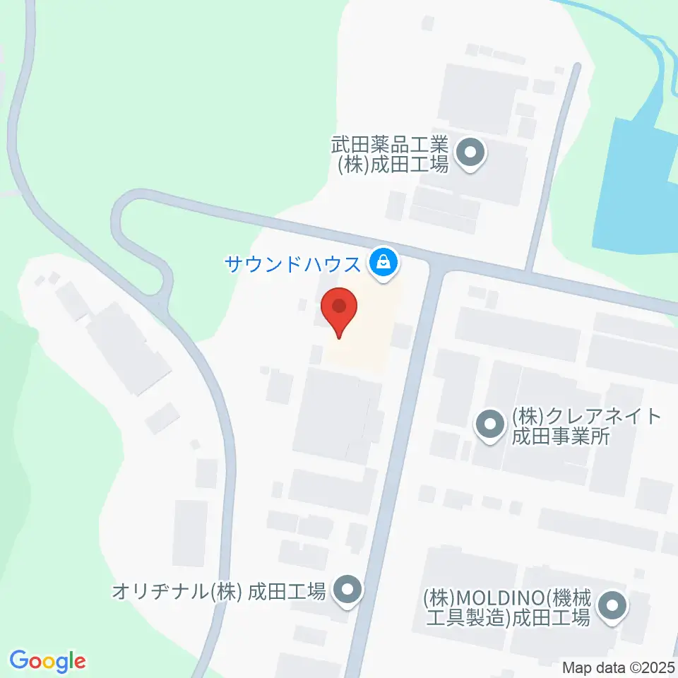サウンドハウス周辺の駐車場・コインパーキング一覧地図