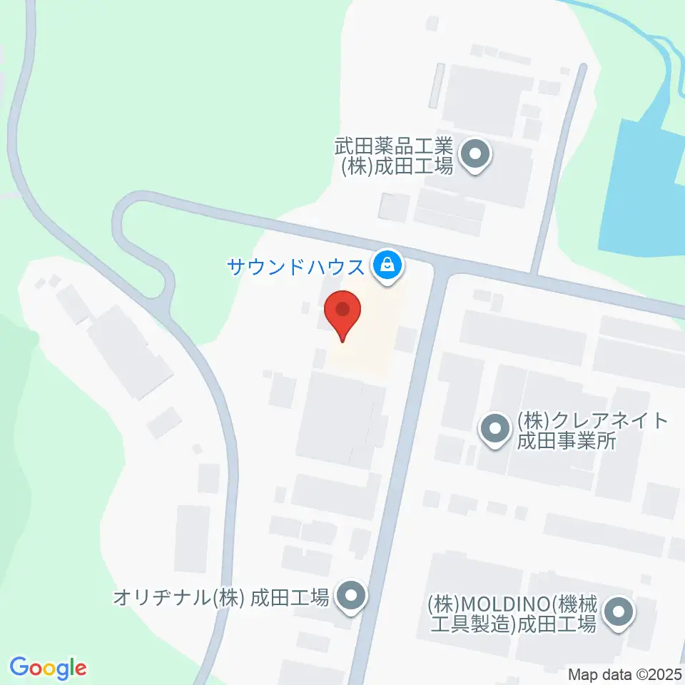 サウンドハウス周辺の駐車場・コインパーキング一覧地図