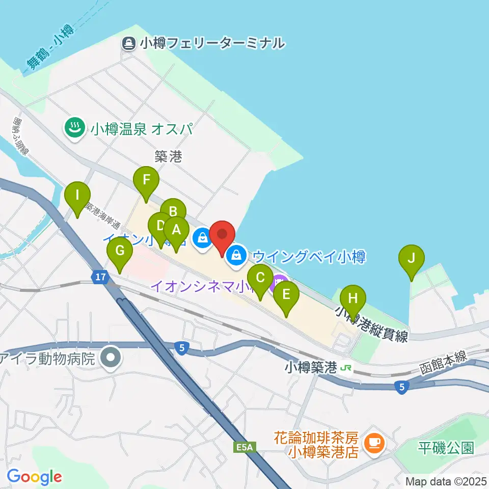 市民劇場ヲタル座周辺の駐車場・コインパーキング一覧地図