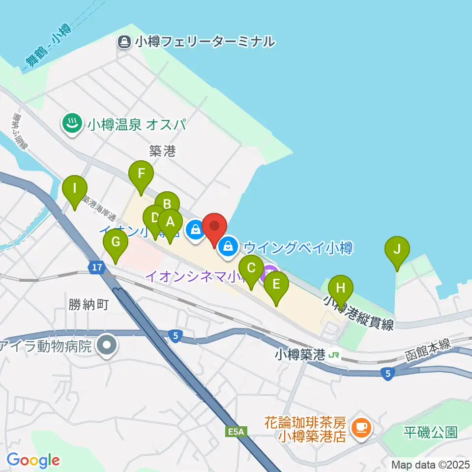 市民劇場ヲタル座周辺の駐車場・コインパーキング一覧地図