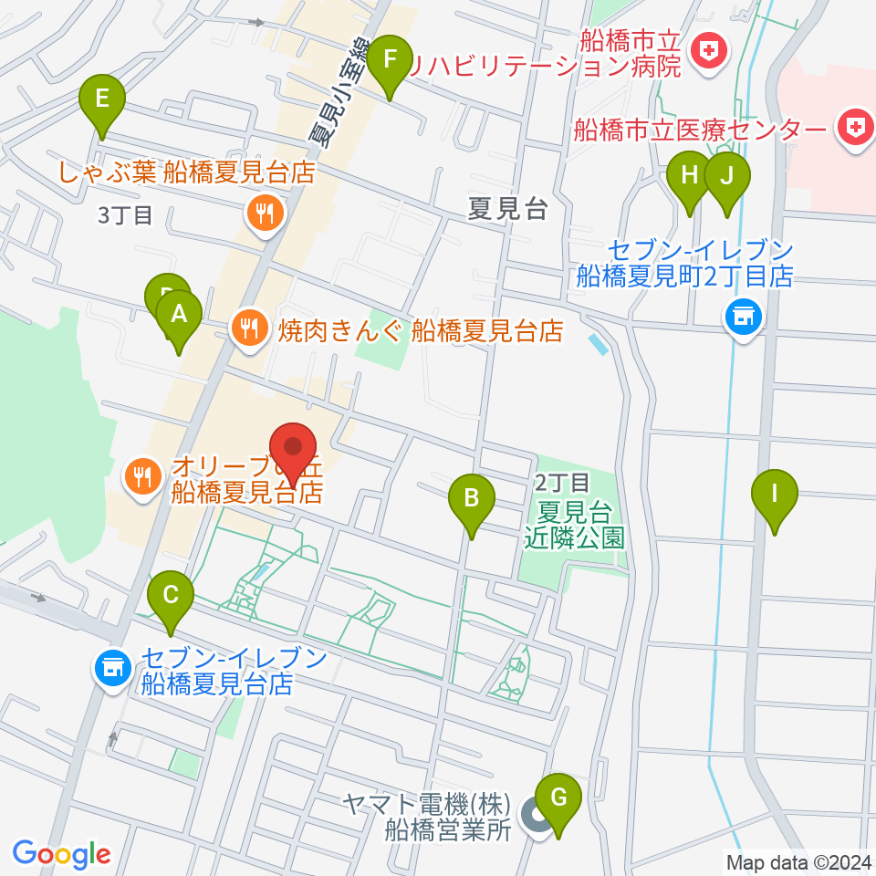 堀之内ピアノ調律事務所周辺の駐車場・コインパーキング一覧地図