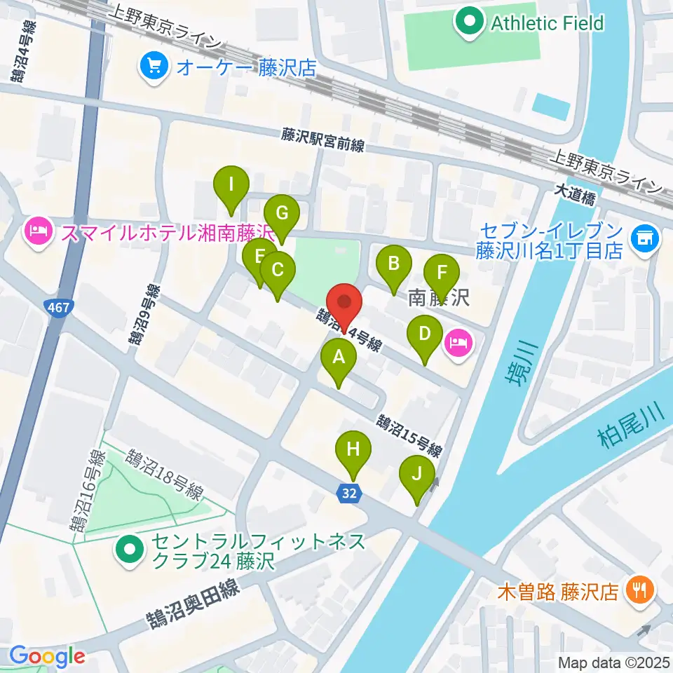 スタジオライトスタッフ周辺の駐車場・コインパーキング一覧地図
