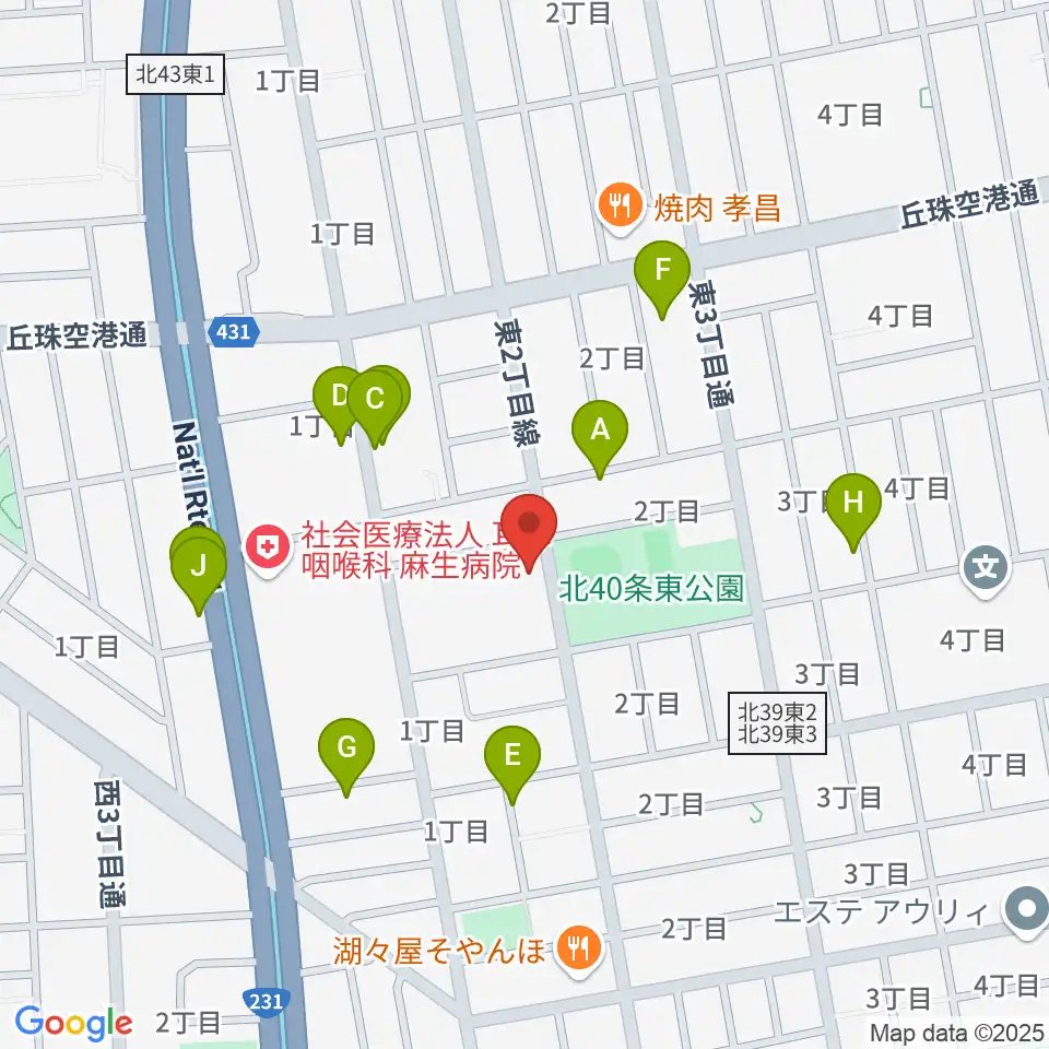 スタジオタイラー周辺の駐車場・コインパーキング一覧地図