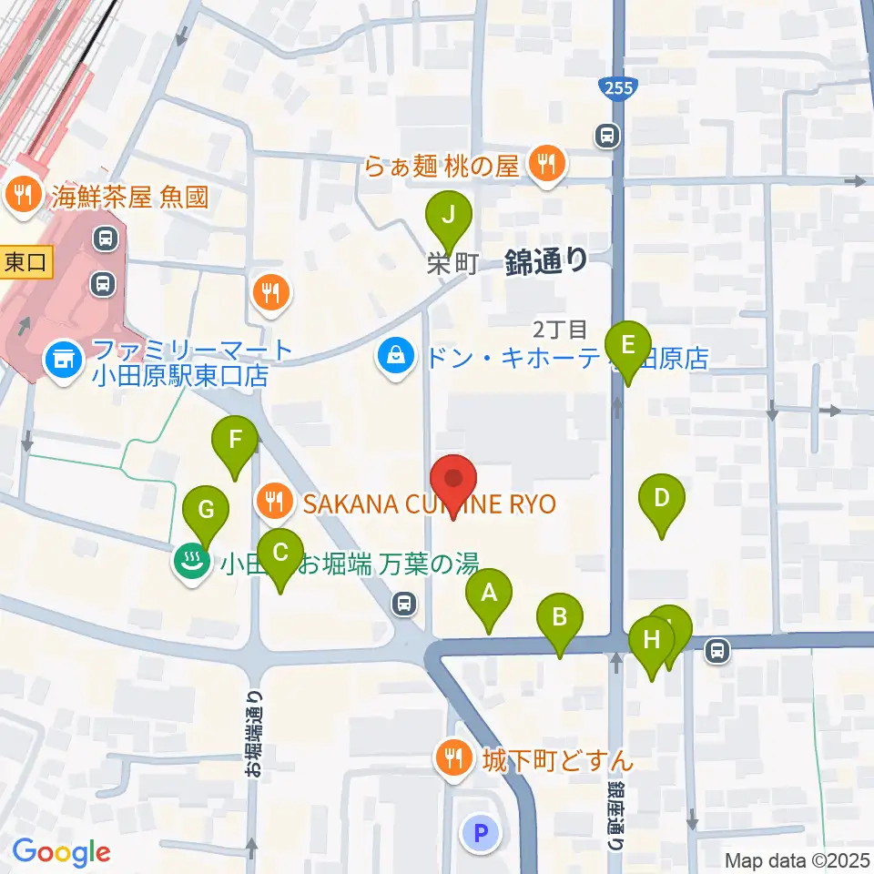 足柄屋STUDIO周辺の駐車場・コインパーキング一覧地図