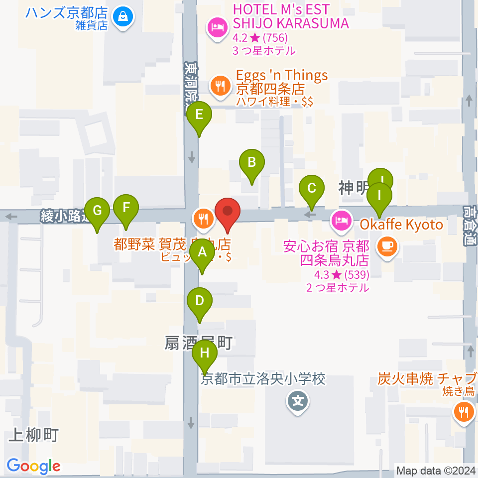 今井音楽スタジオ周辺の駐車場・コインパーキング一覧地図