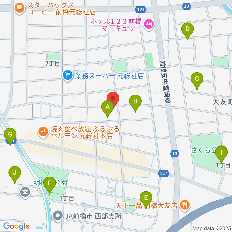夢スタジオ周辺の駐車場・コインパーキング一覧地図