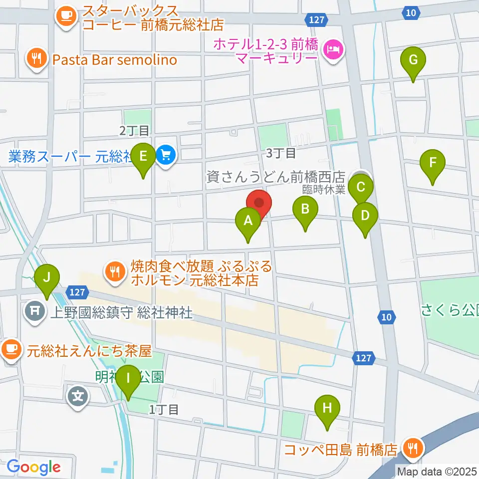 夢スタジオ周辺の駐車場・コインパーキング一覧地図