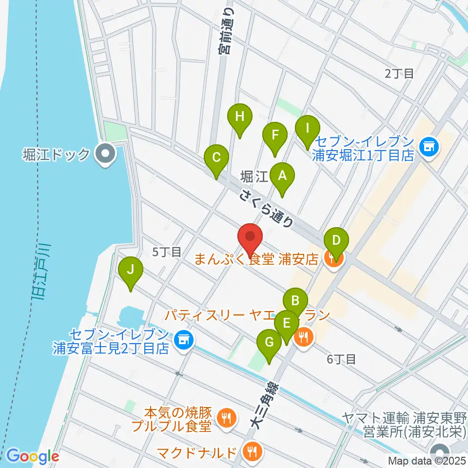 STUDIO NOB周辺の駐車場・コインパーキング一覧地図