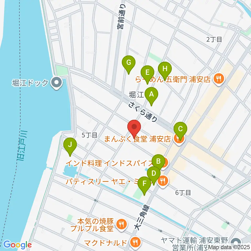 STUDIO NOB周辺の駐車場・コインパーキング一覧地図