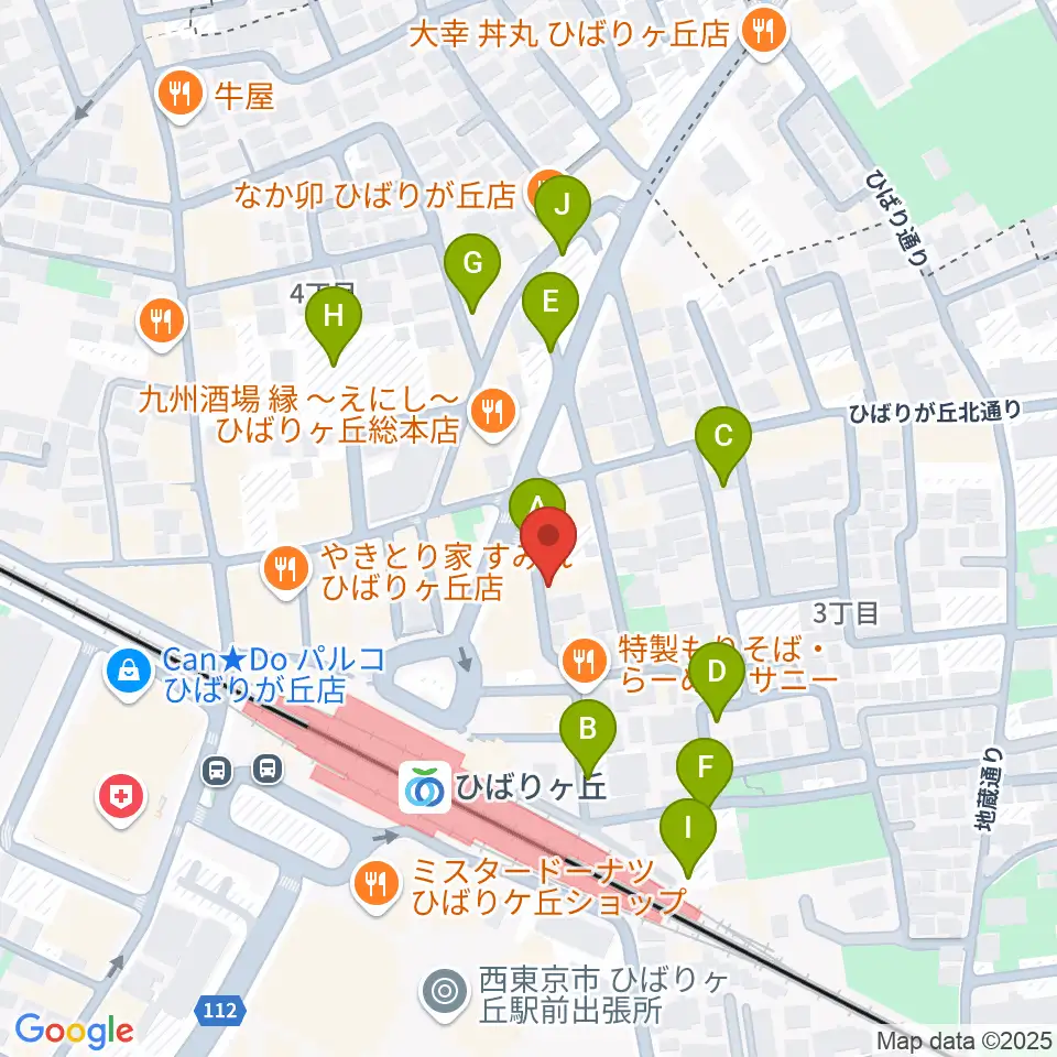 STUDIO VITO周辺の駐車場・コインパーキング一覧地図