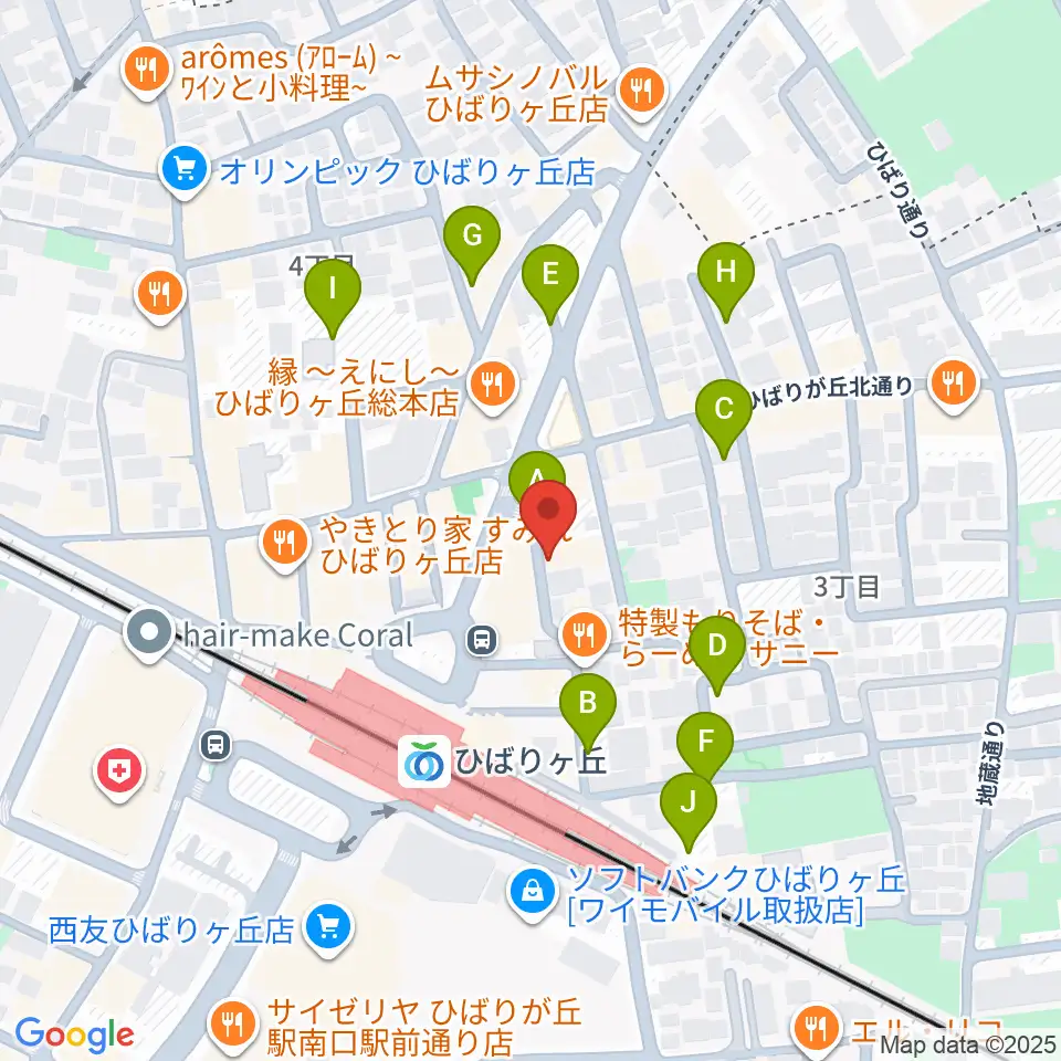 STUDIO VITO周辺の駐車場・コインパーキング一覧地図
