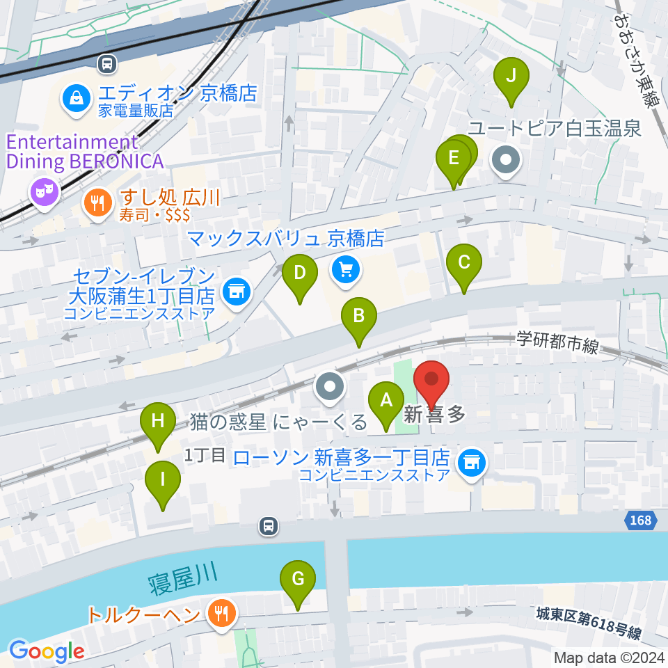 STEEL BOX周辺の駐車場・コインパーキング一覧地図