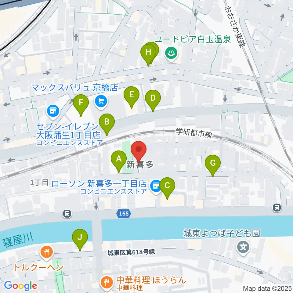STEEL BOX周辺の駐車場・コインパーキング一覧地図