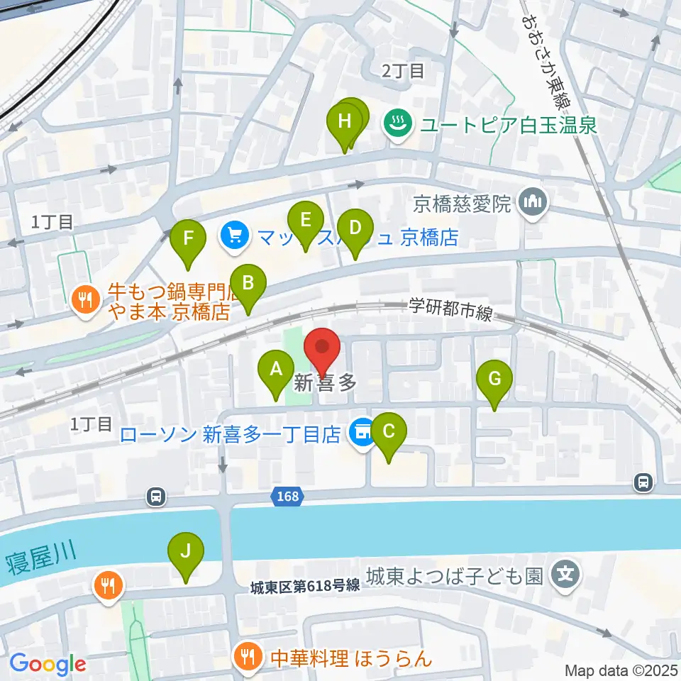 STEEL BOX周辺の駐車場・コインパーキング一覧地図