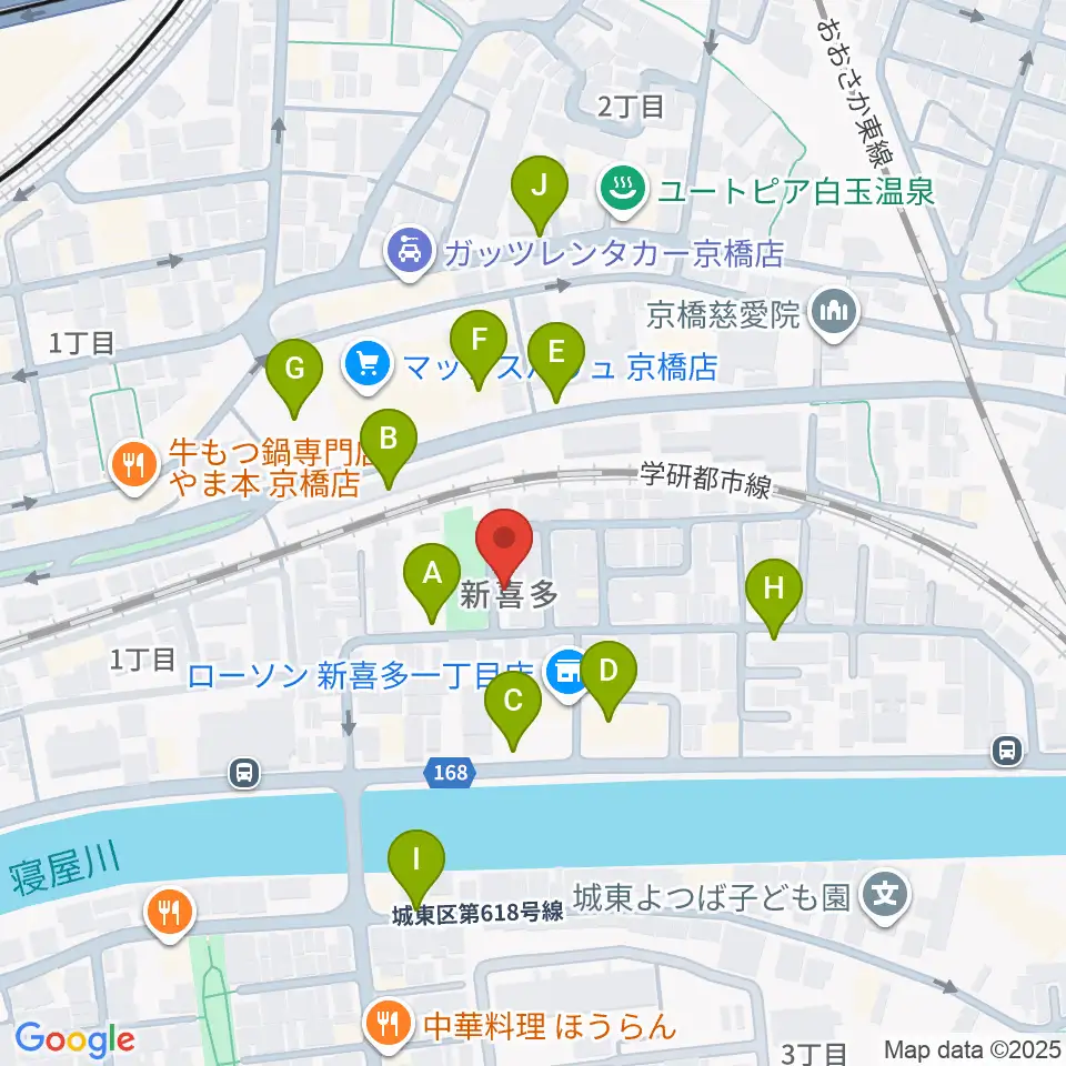 STEEL BOX周辺の駐車場・コインパーキング一覧地図