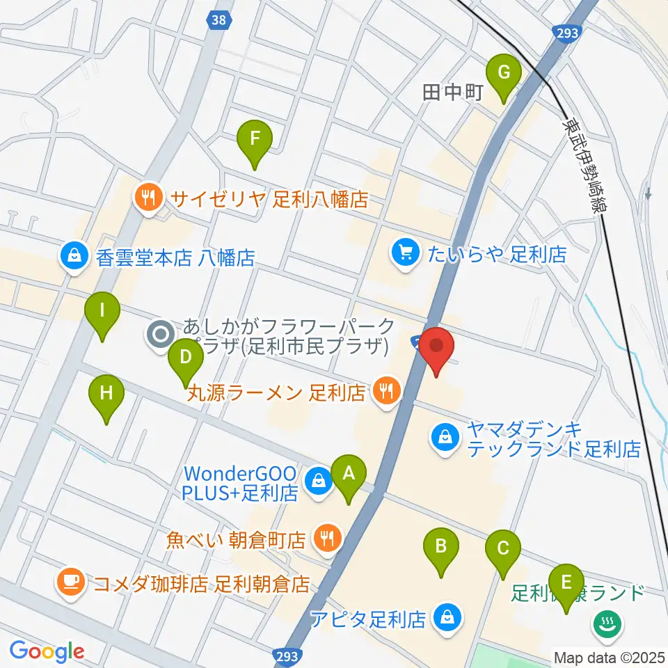 コグレ楽器周辺の駐車場・コインパーキング一覧地図