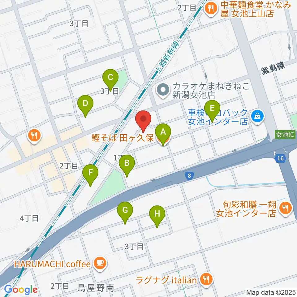 エヌトライブ周辺の駐車場・コインパーキング一覧地図