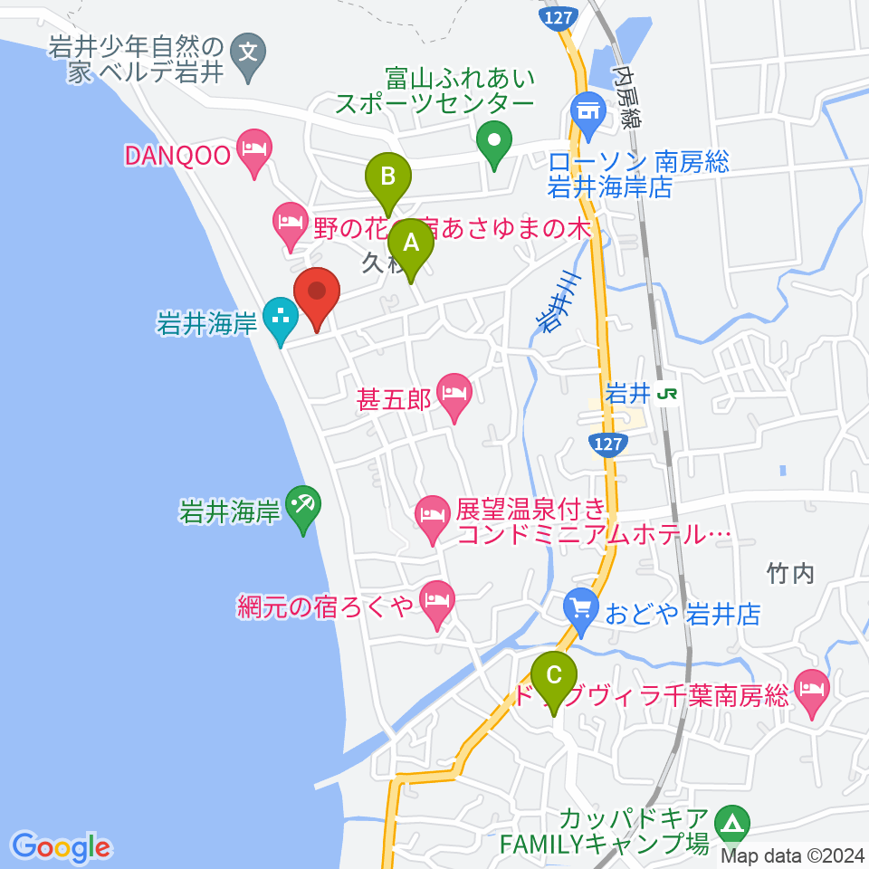 大謙館周辺の駐車場・コインパーキング一覧地図