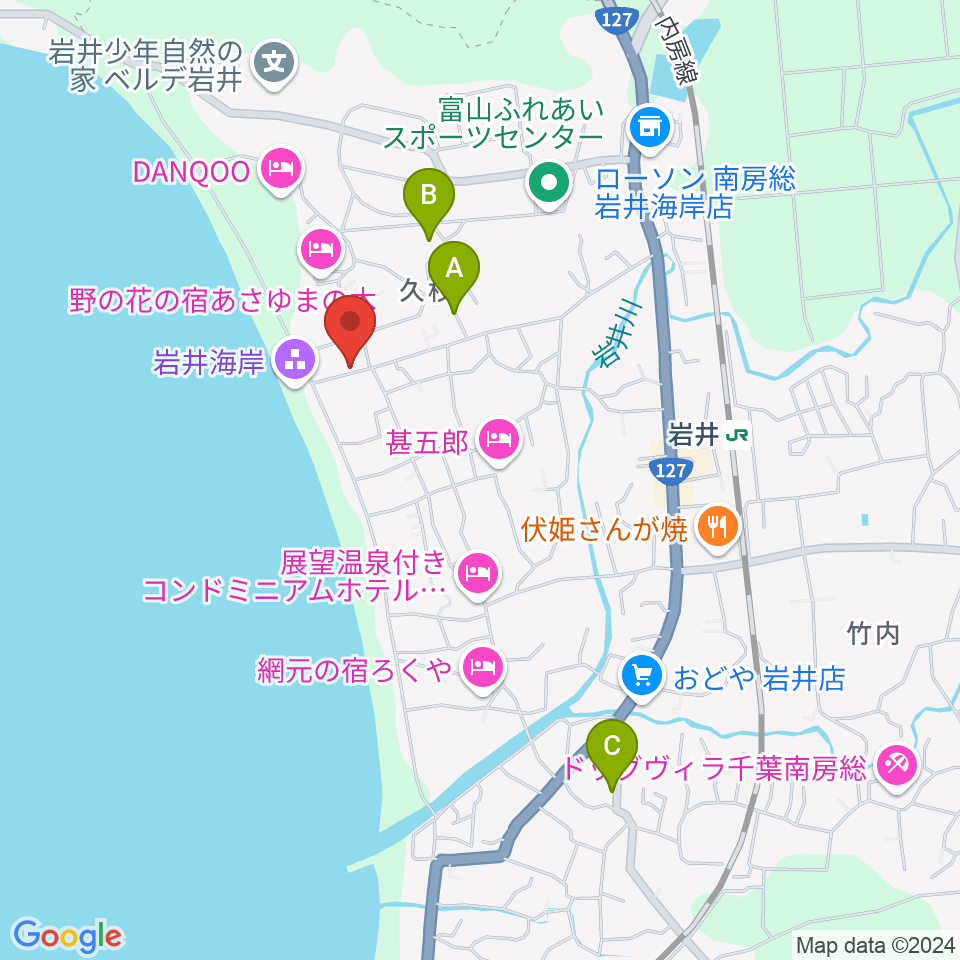 大謙館周辺の駐車場・コインパーキング一覧地図