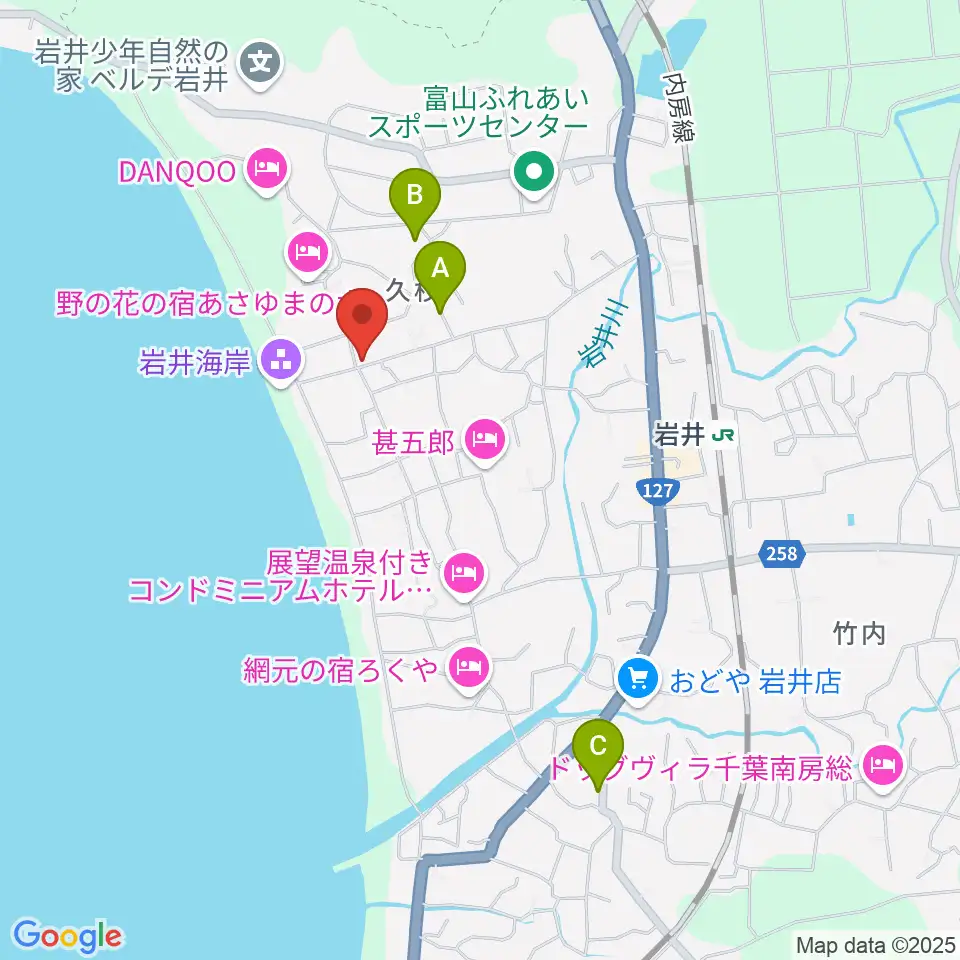 大謙館周辺の駐車場・コインパーキング一覧地図